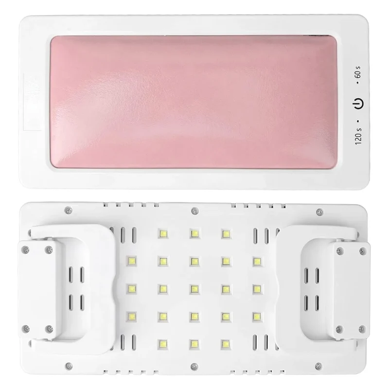 LINMANDA UV Led Nail Lamp With Leather Hand Pad Foldable Drying Lamp Home Use Nail Lamp For Drying Polish Varnish With USB Cable