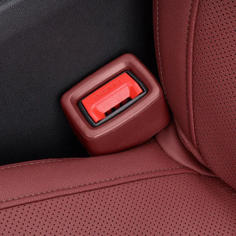Car Seat Belt Buckle Cover Universal Car Safety Belt Anchor Socket EVA Anti-collision Protection Cover Car Interior Modification