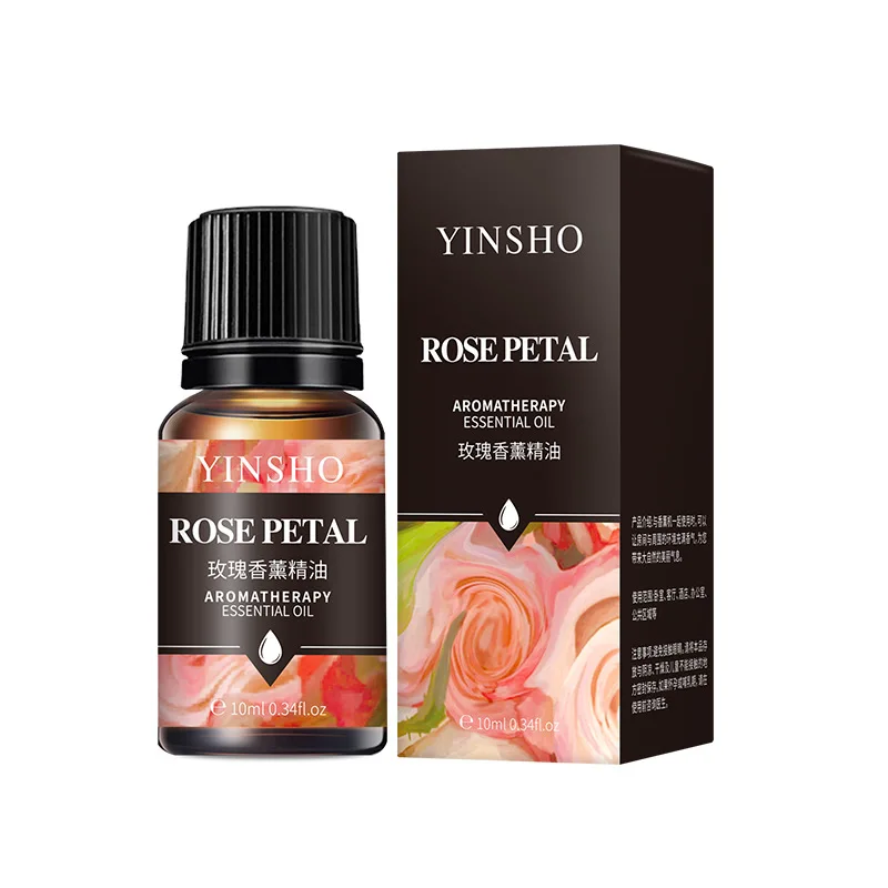 17 Flavors 10ml Essential Oils For Aroma Diffuser AirHumidifier Home Water-soluble Lavender Rose Eucalyptus White Peach Oolong