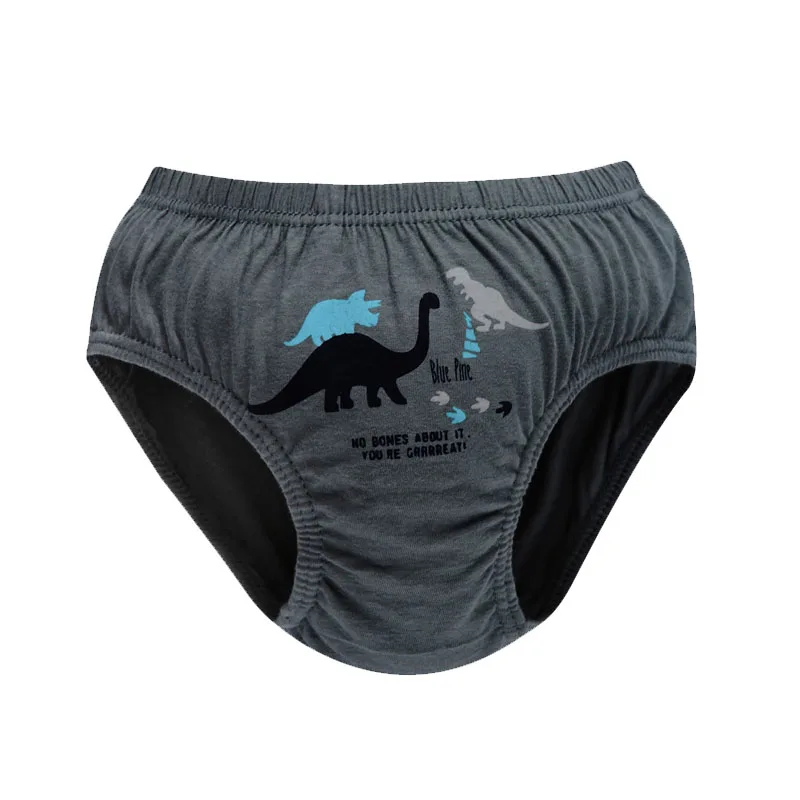 Exquisite Box Package Boys Underwear Soft Breathable Cotton Briefs For Boys Cartoon Dinosaur Kids Panties Knickers Multipack