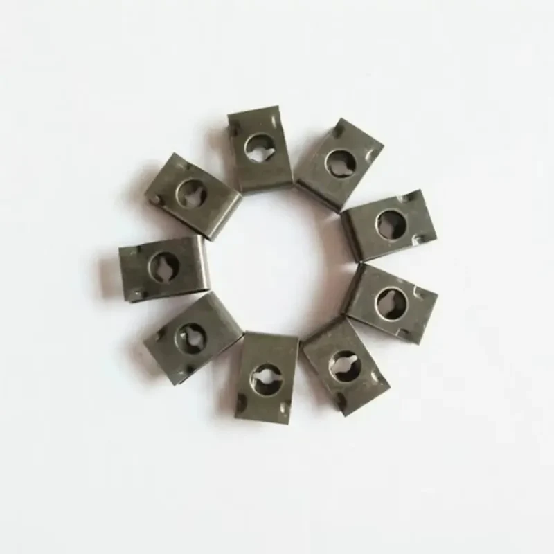 Metal U Type Self Tapping Clips Anti Rust Cover Retainer Locking Brackets for Auto Motorcycle Scooter Moped Body Repair