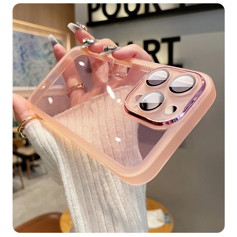 Fashion Bling Glitter Phone Case For iPhone 16 E 15 Pro Max 14 Plus 13 12 11 Luxury Shockproof Bumper Silicone Clear Back Cover