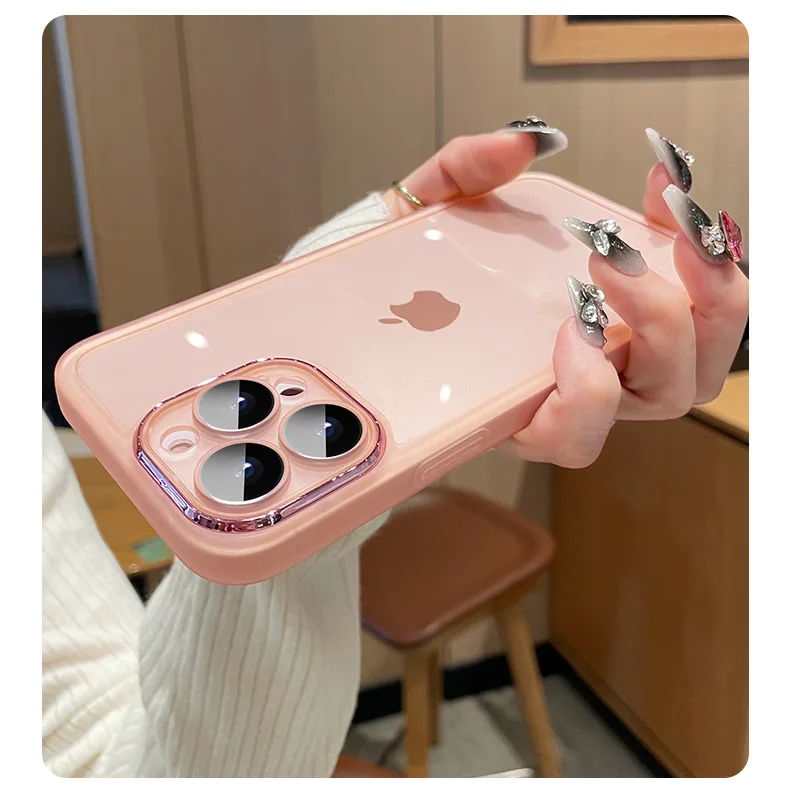 Fashion Bling Glitter Phone Case For iPhone 16 E 15 Pro Max 14 Plus 13 12 11 Luxury Shockproof Bumper Silicone Clear Back Cover