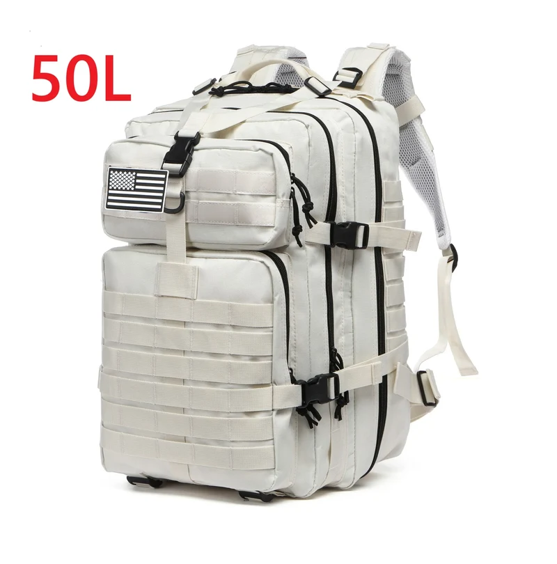 25L/50L 1000D Nylon Waterproof Trekking Fishing Hunting Bag Backpack Outdoor Rucksacks Tactical Sports Camping Hiking