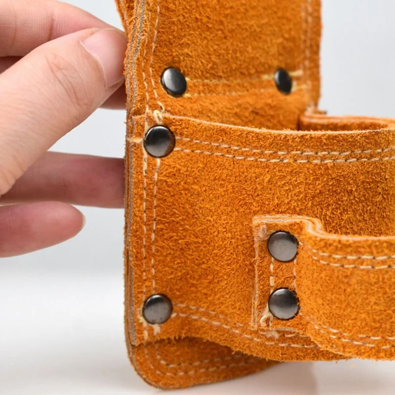 Multi-functional Tool Pouch Bag Practical Hammer Wrench Storage Bag Kit Holder Portable Electrician Carpentry Tool Waist Bag