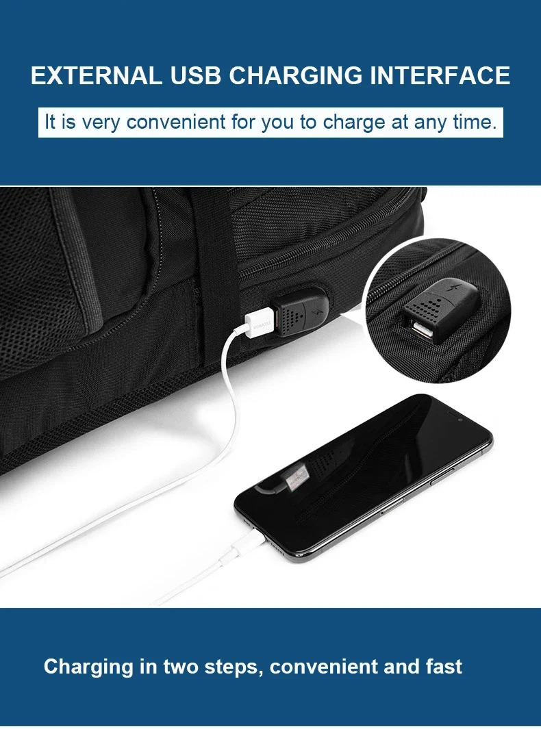 Waterproof 15.6/17.3 Inch Laptop Backpack Men USB Charging Swiss Backpack Travel Women Rucksack Male Vintage School Bag Mochila