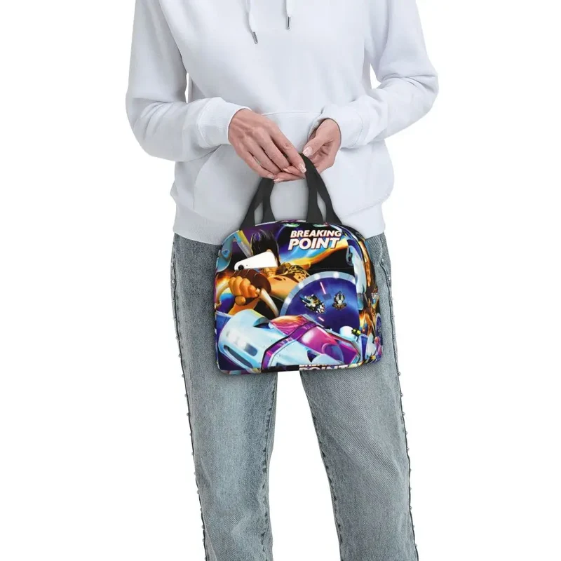 Custom Hot Wheels For Fans Thermal Insulated Lunch Bag Cartoon Sport Car Portable Lunch Container Travel Multifunction Food Box