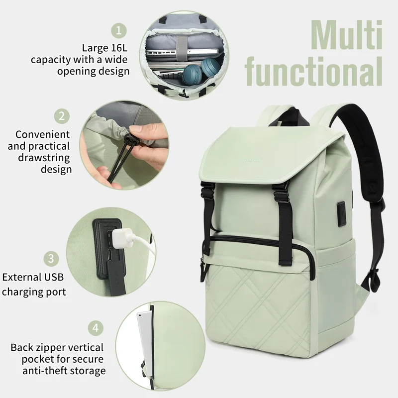 Tigernu Backpack For Women Backpack Bags For School 15.6inch Laptop Backpack Female Bag Travel Backpack For Girls Bags Knapsack