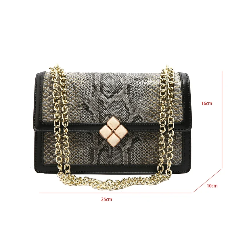 Luxury Purple Women's Single Shoulder Bag Pu Leather Ladies Bag Femme Designer Handbag Purse Flap Messenger Bag Brand Sac A Main