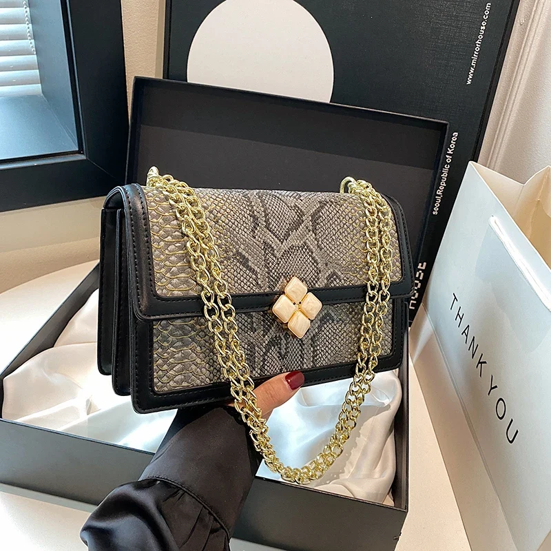 Luxury Purple Women's Single Shoulder Bag Pu Leather Ladies Bag Femme Designer Handbag Purse Flap Messenger Bag Brand Sac A Main