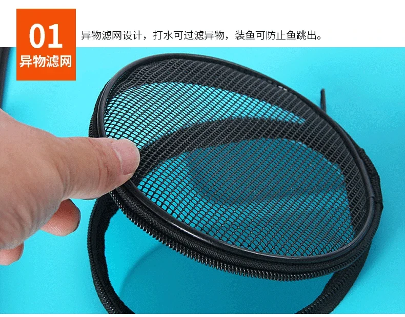EVA Portable Fishing Bag Folding Thicken Live Fishing Box Tank Bucket Camping Fishing Tackle Fishbox Storage Bag fishing gear