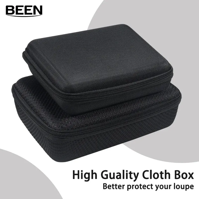 1PC, Storage Box Dental Magnifying Glass, Eyeglass Cloth Bag, Zipper Bag, Packaging Box