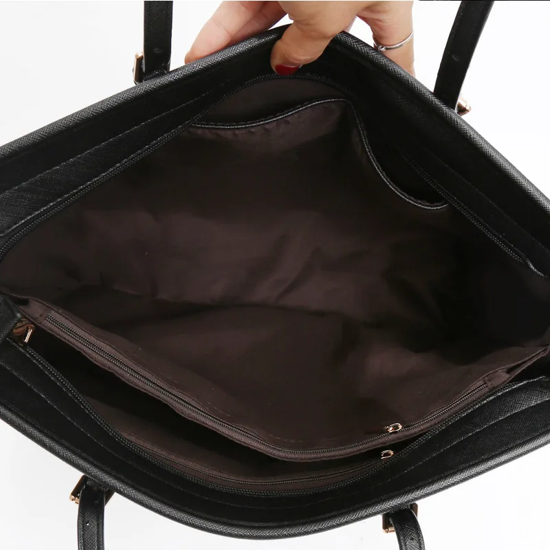 Women Large Capacity Bucket Tote Bag Shoulder Handbag Mommy Bag Work Travel Casual Purse