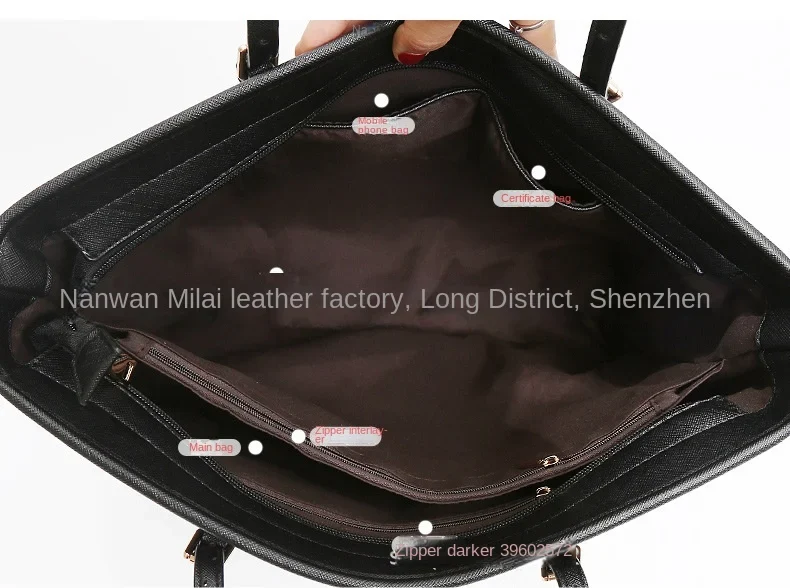 Women Large Capacity Bucket Tote Bag Shoulder Handbag Mommy Bag Work Travel Casual Purse