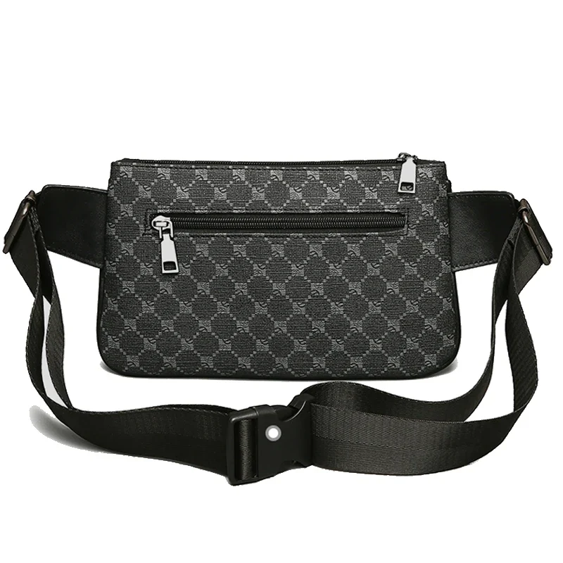 Fashion mini leather men's chest bag crossbody bags sacoches hommes bandolera hombre bolsos para hombre bag for men sling bag