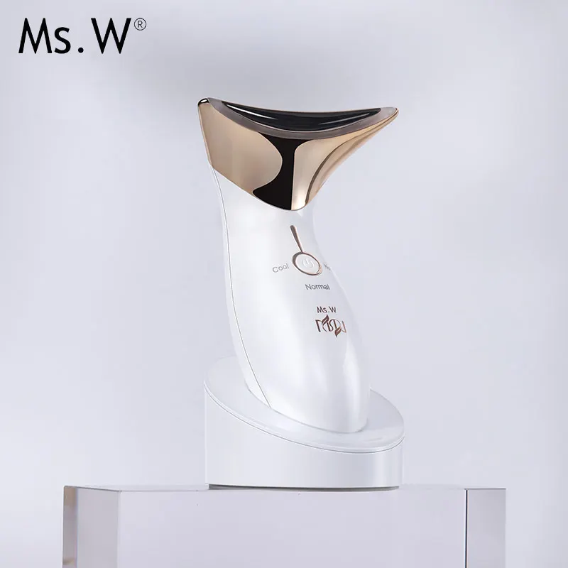 313 Ms.W Home Used Microcurrent Machine for Sale Neck Winkle Remover Weight Loss Body Slimming Beauty Face Neck Lifting Massager