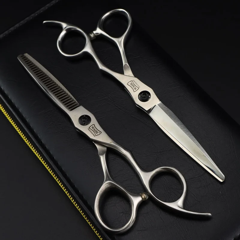 6.0 Inch New Fashion GM49-01 Professional Design Beauty Barber Scissors Flat Scissors Tooth Hair Scissors HS-893