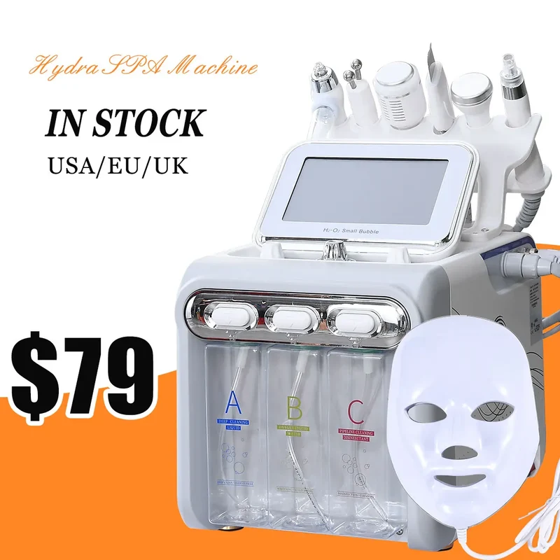 Salon Beauty Equipment Skin Hydra Skin Facial Dermabrasion Hydrofacial H2o2 Deep Clean Hydrodermabrasion Machine