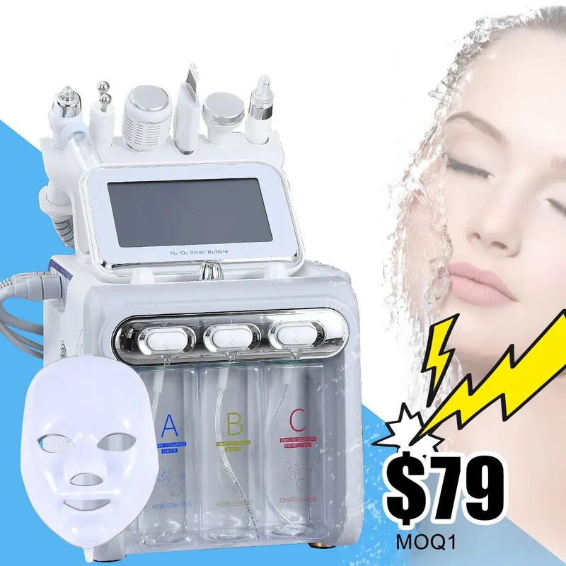 Salon Beauty Equipment Skin Hydra Skin Facial Dermabrasion Hydrofacial H2o2 Deep Clean Hydrodermabrasion Machine