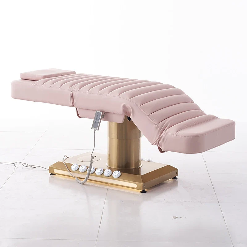 HICOMED Factory Supplier Luxury 3 Motor Electric Beauty Massage Bed for Eyelash Extensions Facials and Waxing Beauty Bed