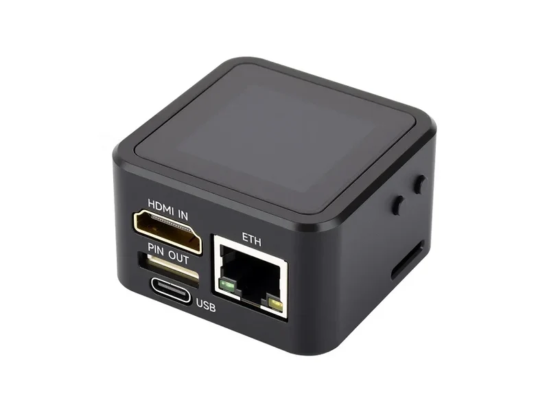 Luckfox PicoKVM Lightweight IP KVM Remote Management Tool,Supports 1920x1080@60fps HDMI Video Input And HID Signal Output For