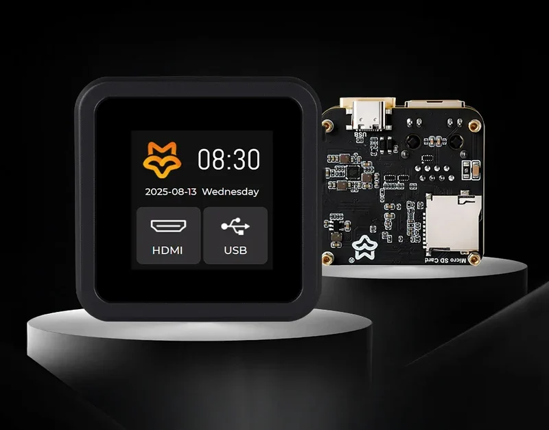 Luckfox PicoKVM Lightweight IP KVM Remote Management Tool,Supports 1920x1080@60fps HDMI Video Input And HID Signal Output For