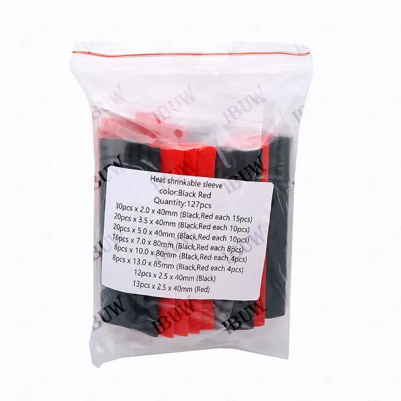 328PCS 164-560pcs Heat Shrink Tube Tubing Insulation Shrinkable Tube Assortment Electronic Polyolefin Wire Cable Sleeve Kit