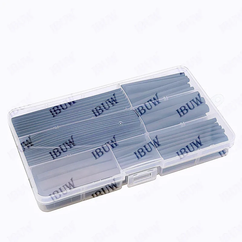 328PCS 164-560pcs Heat Shrink Tube Tubing Insulation Shrinkable Tube Assortment Electronic Polyolefin Wire Cable Sleeve Kit