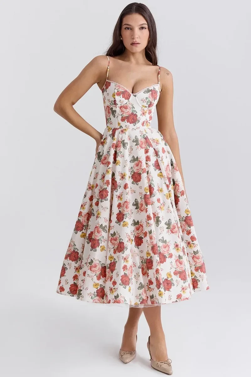 2026 Spring/summer High End Satin Strapless Heavy Industry French Waist Strap Sexy Hot Girl Medium Long Dress Women Elegant