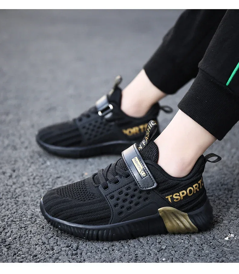 2025 Kids Sneakers Boys Casual Shoes For Children Sneakers Shoes Mesh Anti-slippery Fashion Tenis Infantil Menino Spring