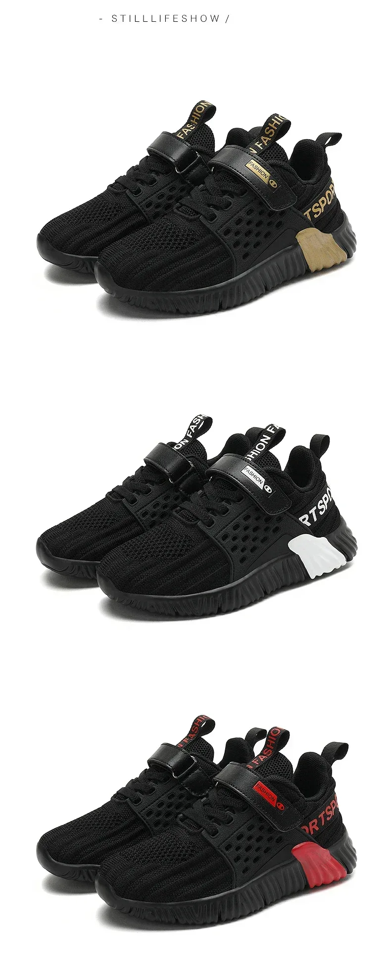 2025 Kids Sneakers Boys Casual Shoes For Children Sneakers Shoes Mesh Anti-slippery Fashion Tenis Infantil Menino Spring