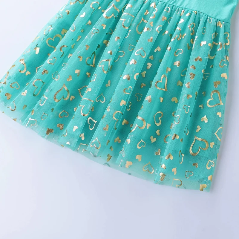 Girls' Unicorn Dress: Children's Spring/Summer New Sleeveless Embroidered Party Dress SH1696