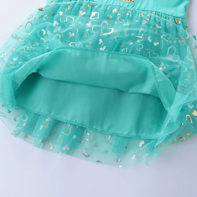 Girls' Unicorn Dress: Children's Spring/Summer New Sleeveless Embroidered Party Dress SH1696
