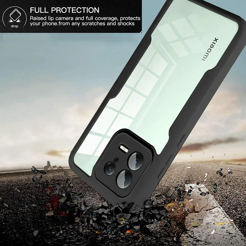 360 Full Body Protective Phone Case For Xiaomi Mi 14 Ultra Mi14 13 12 Pro Xiaomi 13T 12T Mi 13 12 Lite 12X Built Screen Cover