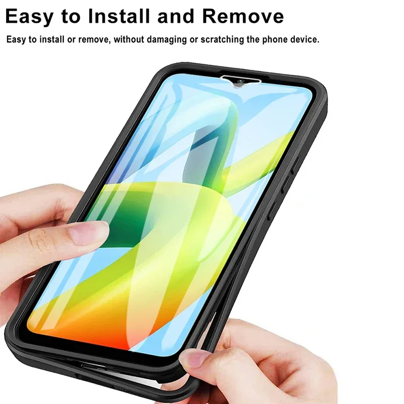 360 Full Body Protective Phone Case For Xiaomi Mi 14 Ultra Mi14 13 12 Pro Xiaomi 13T 12T Mi 13 12 Lite 12X Built Screen Cover