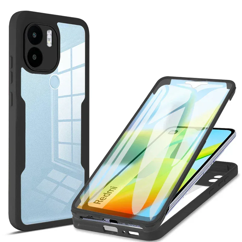 360 Full Body Protective Phone Case For Xiaomi Mi 14 Ultra Mi14 13 12 Pro Xiaomi 13T 12T Mi 13 12 Lite 12X Built Screen Cover