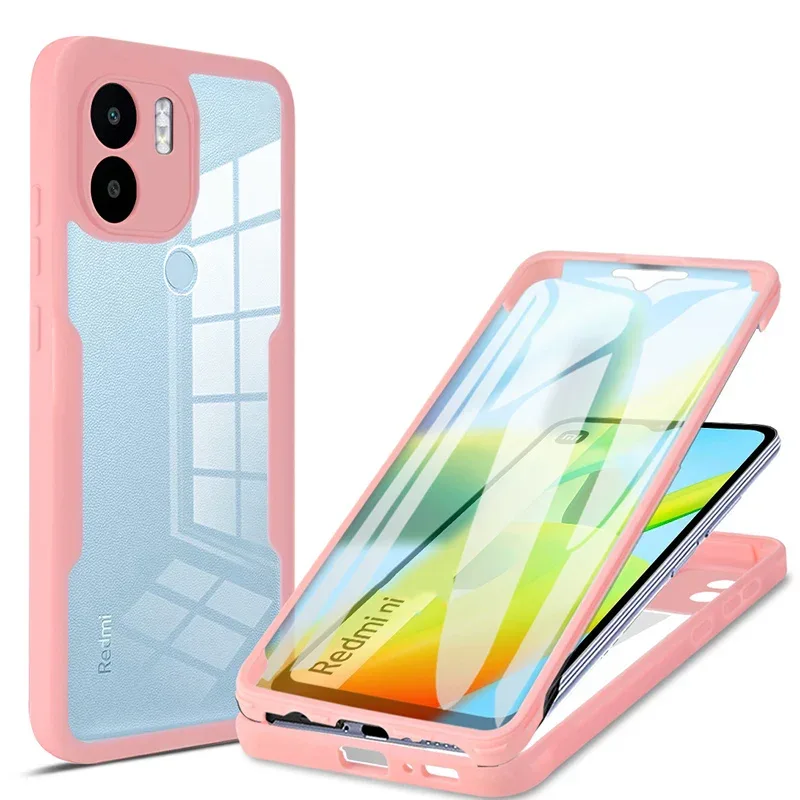 360 Full Body Protective Phone Case For Xiaomi Mi 14 Ultra Mi14 13 12 Pro Xiaomi 13T 12T Mi 13 12 Lite 12X Built Screen Cover
