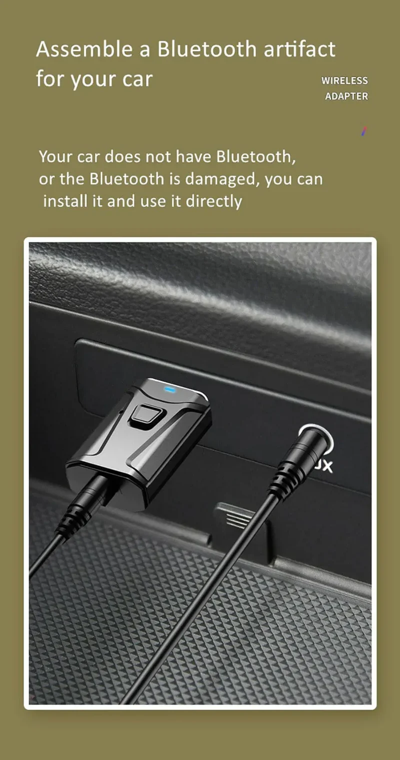 Wireless Tv Earbud Tws Bluetooth Headset with USB Adaptor 9D Stereo Earphone CVC Noise Cancelling 2000mA Charging Box Mic for TV