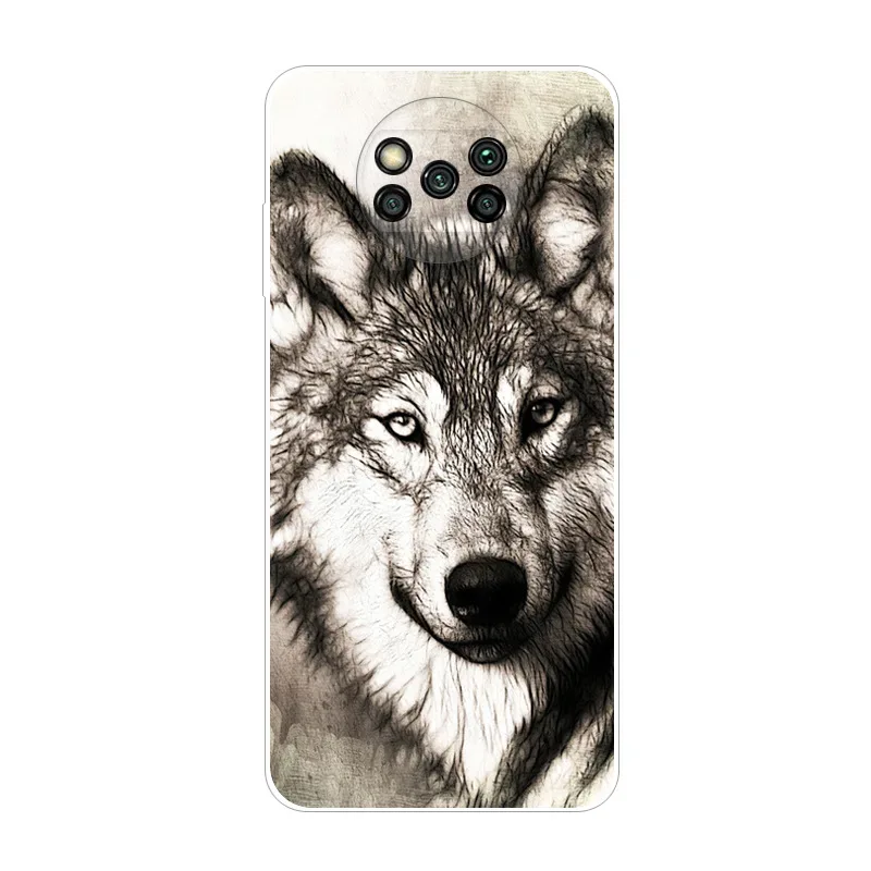Phone Case For Poco X3 Pro Cover TPU Coque Cool Slim Clear Covers for Xiaomi Poco X3 NFC Case PocX3 X 3 Silicon Funda Cartoon