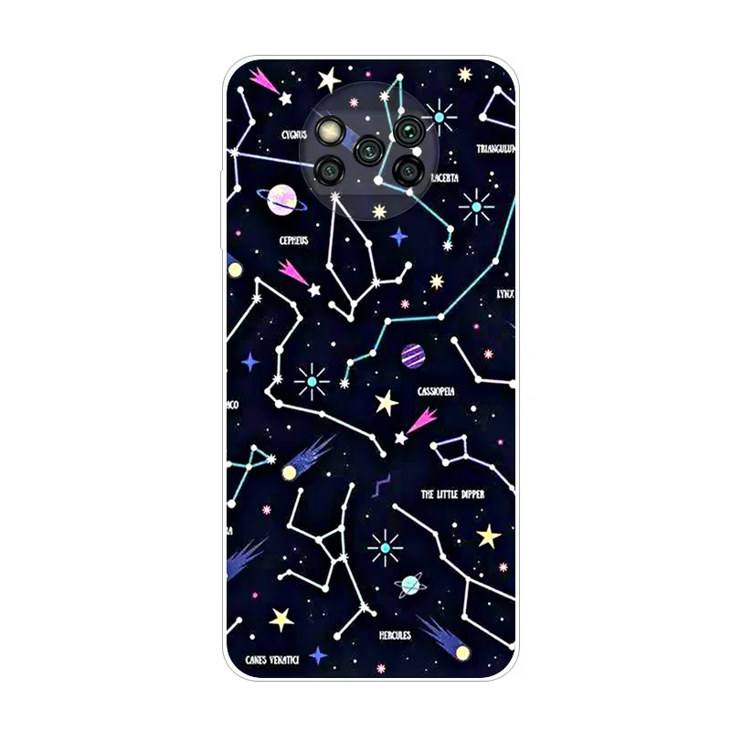 Phone Case For Poco X3 Pro Cover TPU Coque Cool Slim Clear Covers for Xiaomi Poco X3 NFC Case PocX3 X 3 Silicon Funda Cartoon