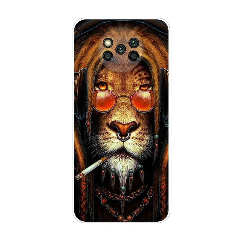 Phone Case For Poco X3 Pro Cover TPU Coque Cool Slim Clear Covers for Xiaomi Poco X3 NFC Case PocX3 X 3 Silicon Funda Cartoon
