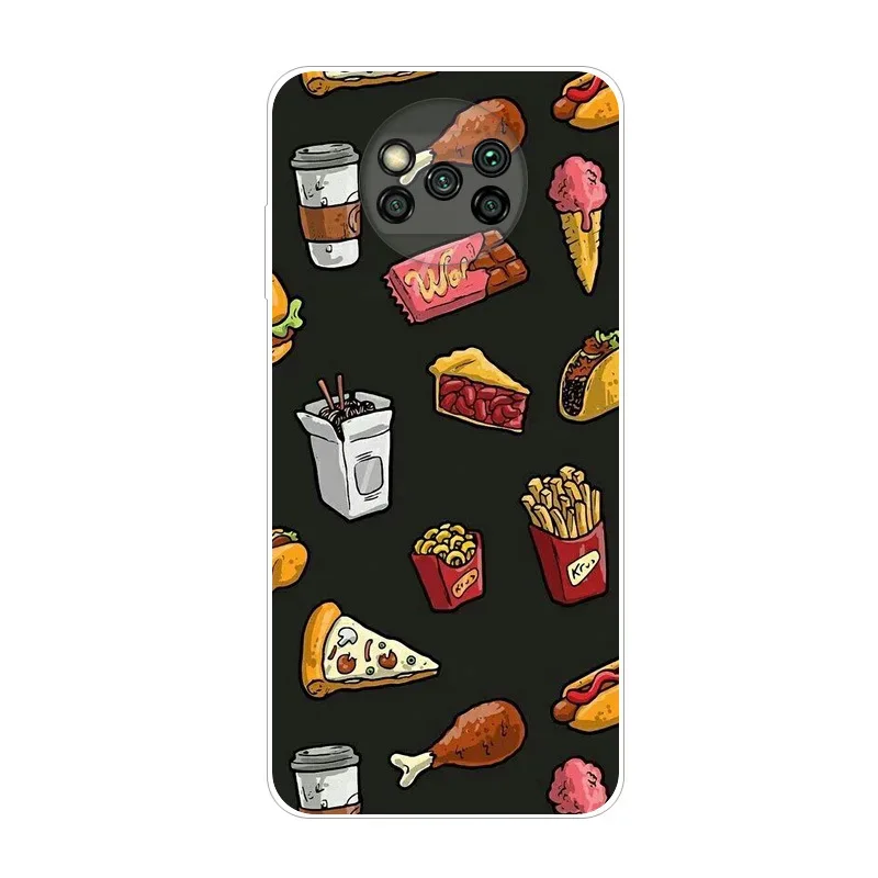 Phone Case For Poco X3 Pro Cover TPU Coque Cool Slim Clear Covers for Xiaomi Poco X3 NFC Case PocX3 X 3 Silicon Funda Cartoon
