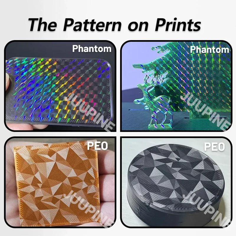 JUUPINE For Bambulab Build Plate 257x257 Spring Steel Sheet Pei Peo Pey Sheet P2S A1 X1C P1S build plate 3d Printer Bamboo Lab