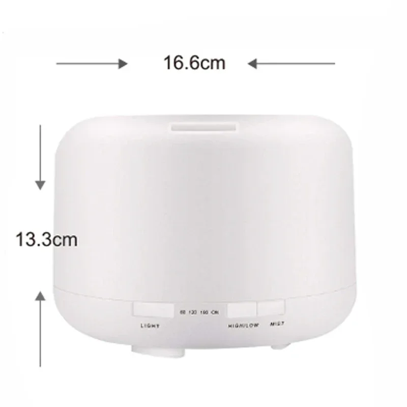 Ultrasonic Cool Mist Humidifier, Aroma Essential Oil Diffuser 7 Color Night Light with Bluetooth Music Speaker, Auto Shut Off