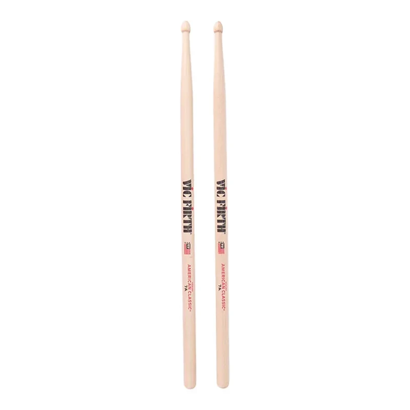 2-10PCS Drumsticks 5A/7A Drum Sticks Consistent Weight and Pitch Mallets American Hickory Drumstick for Acoustic/Electronic Drum