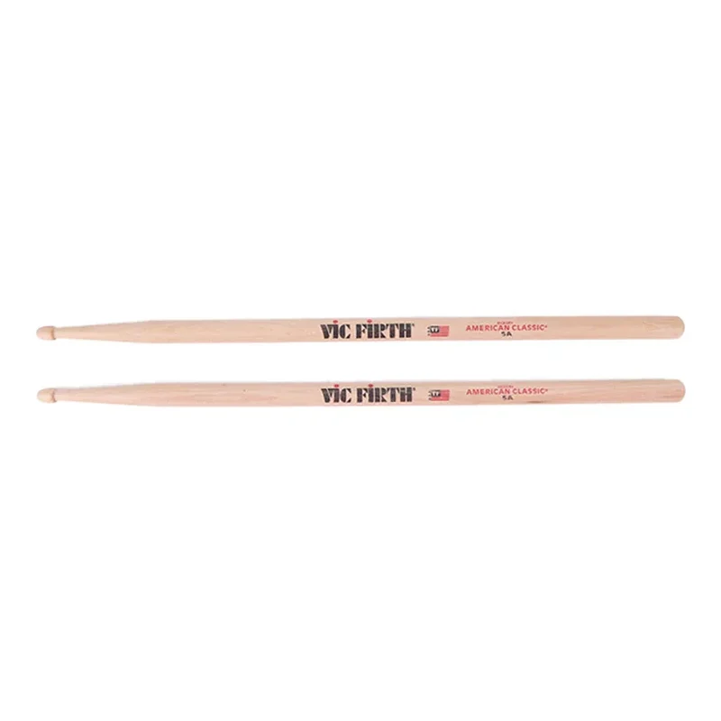 2-10PCS Drumsticks 5A/7A Drum Sticks Consistent Weight and Pitch Mallets American Hickory Drumstick for Acoustic/Electronic Drum