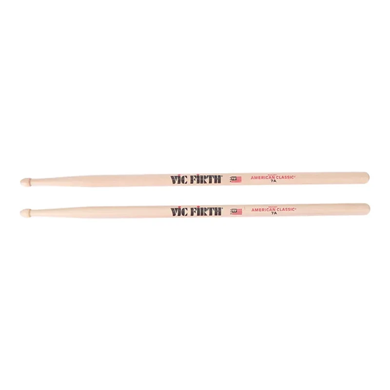 2-10PCS Drumsticks 5A/7A Drum Sticks Consistent Weight and Pitch Mallets American Hickory Drumstick for Acoustic/Electronic Drum