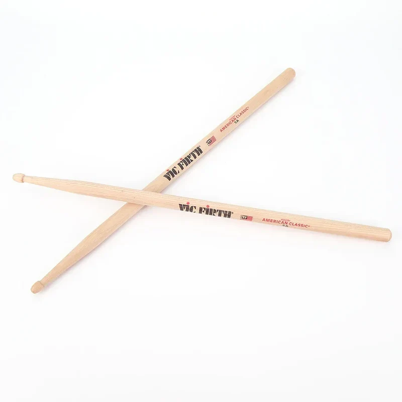 2-10PCS Drumsticks 5A/7A Drum Sticks Consistent Weight and Pitch Mallets American Hickory Drumstick for Acoustic/Electronic Drum