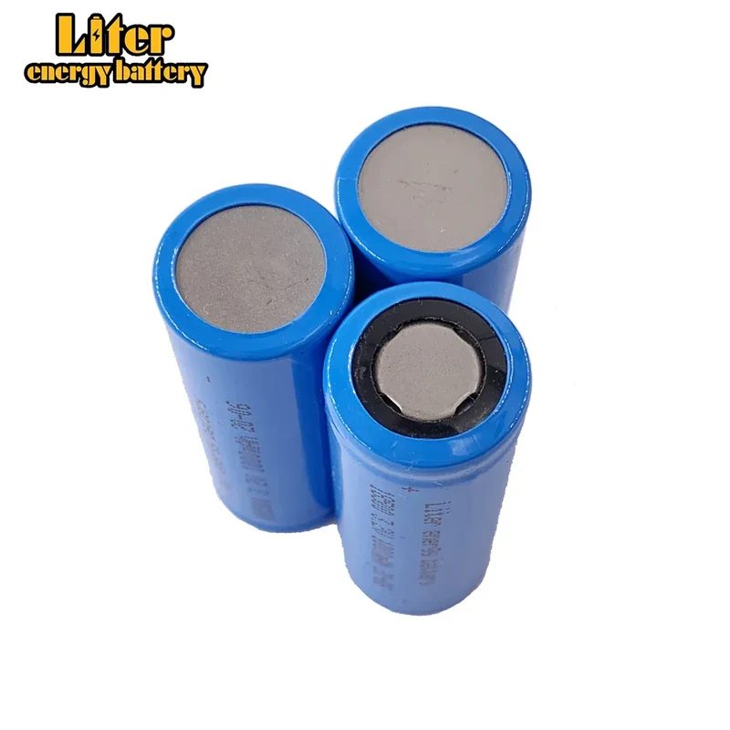 3.2V LFR 18500 LiFePO4 battery 1000mah rechargeable cell for Solar Led Light and speaker