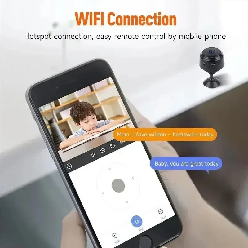 Wireless WiFi Camera A9 Mini Video Recorder Camera Security Monitoring Camera Intelligent Home Security For Infants